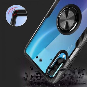Etui XIAOMI REDMI 9 Clear Carbon Ring czarne 5