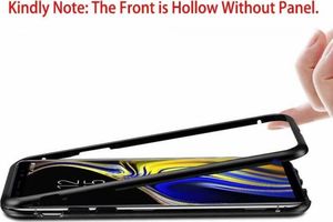 Etui XIAOMI REDMI 9 Magnetic 360 magnetyczne czarne 11