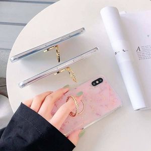 Etui XIAOMI REDMI 9 Marble Ring Holder Pierścień turkusowe 13