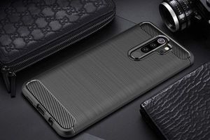 Etui XIAOMI REDMI 9 Pancerne Carbon czarne 2