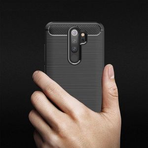 Etui XIAOMI REDMI 9 Pancerne Carbon czarne 6