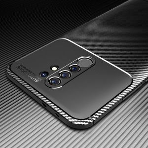 Etui XIAOMI REDMI 9 Pancerne Shockproof Carbon Fiber czarne 15