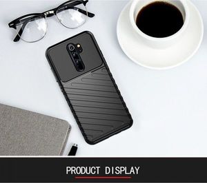 Etui XIAOMI REDMI 9 Pancerne Thunder Case czarne 12