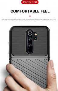 Etui XIAOMI REDMI 9 Pancerne Thunder Case czarne 6