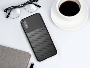 Etui XIAOMI REDMI 9A Pancerne Thunder Case czarne 11