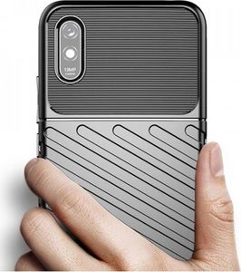 Etui XIAOMI REDMI 9A Pancerne Thunder Case czarne 6
