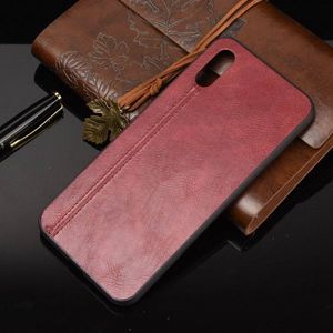 Etui XIAOMI REDMI 9A Slim Case Leather Coated skórzane czerwone 7