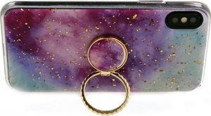 Etui XIAOMI REDMI NOTE 8 PRO Marble Ring fioletowo-niebieskie 2