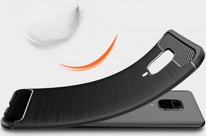 Etui XIAOMI REDMI NOTE 9S Pancerne Carbon czarne () - 8819200013299 2
