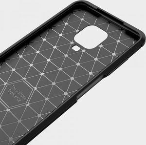 Etui XIAOMI REDMI NOTE 9S Pancerne Carbon czarne () - 8819200013299 4