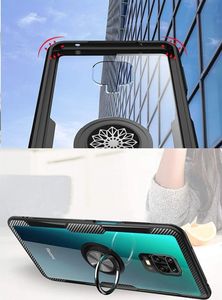 Etui XIAOMI REDMI NOTE 9S Pancerne Carbon czarne 3