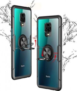 Etui XIAOMI REDMI NOTE 9S Pancerne Carbon czarne 5