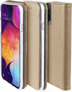 Etui portfel Flip Magnet XIAOMI REDMI 7A złote 7