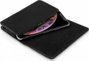 Kabura do paska SAMSUNG GALAXY A70 / A71 / J6+ / J4+ PLUS etui skórzane NICI czarna 3