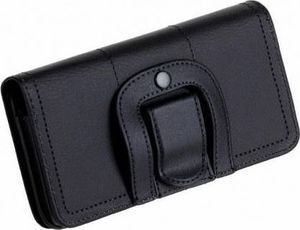 Kabura do paska SAMSUNG GALAXY A70 / A71 / J6+ / J4+ PLUS etui skórzane NICI czarna 4