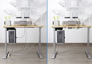 Organizer Spacetronik Uchwyt Czarny 1 sztuka  (1) 2