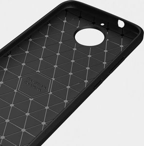 Hurtel Carbon Case elastyczne etui pokrowiec Motorola Moto G5S Plus czarny 4