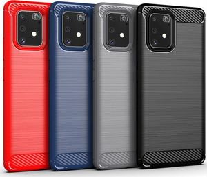 Hurtel Carbon Case elastyczne etui pokrowiec Samsung Galaxy S10 Lite niebieski uniwersalny (58677-uniw) - 58677-uniw 12