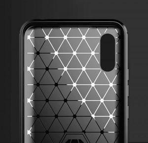 Hurtel Carbon Case elastyczne etui pokrowiec Xiaomi Redmi 9A czarny 2