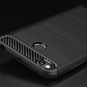Hurtel Carbon Case elastyczne etui pokrowiec Xiaomi Redmi Note 5 (dual camera) / Redmi Note 5 Pro czarny 5