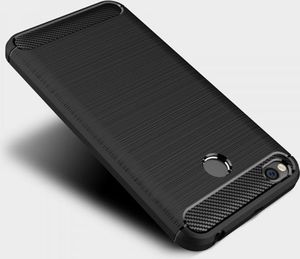 Hurtel Carbon Case elastyczne etui pokrowiec Xiaomi Redmi Note 5 (dual camera) / Redmi Note 5 Pro czarny 8
