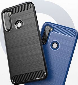 Hurtel Carbon Case elastyczne etui pokrowiec Xiaomi Redmi Note 8T czarny 3