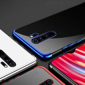 Hurtel Clear Color case żelowy pokrowiec etui z metaliczną ramką Xiaomi Mi 9T / Xiaomi Mi 9T Pro czerwony 2