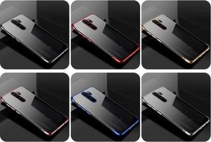 Hurtel Clear Color case żelowy pokrowiec etui z metaliczną ramką Xiaomi Mi 9T / Xiaomi Mi 9T Pro czerwony 28