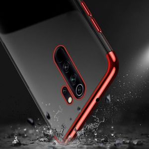 Hurtel Clear Color case żelowy pokrowiec etui z metaliczną ramką Xiaomi Mi 9T / Xiaomi Mi 9T Pro czerwony 10
