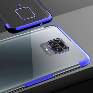 Hurtel Clear Color case żelowy pokrowiec etui z metaliczną ramką Xiaomi Redmi Note 9 Pro / Redmi Note 9S czarny 8
