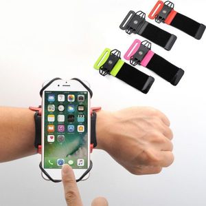 Hurtel Etui opaska sportowa na nadgarstek armband do biegania na telefon do 6'' cali czarny 11