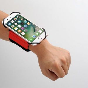 Hurtel Etui opaska sportowa na nadgarstek armband do biegania na telefon do 6'' cali czarny 10