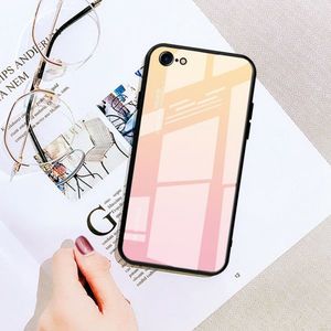 Hurtel Gradient Glass etui pokrowiec nakładka ze szkła hartowanego iPhone SE 2020 / iPhone 8 / iPhone 7 czarno-czerwony uniwersalny (60540-uniw) - 60540-uniw 18