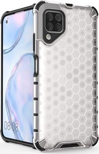 Hurtel Honeycomb etui pancerny pokrowiec z żelową ramką Huawei P40 Lite / Nova 7i / Nova 6 SE przezroczysty 2