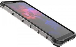 Hurtel Honeycomb etui pancerny pokrowiec z żelową ramką Huawei Y5p czarny 64