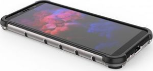 Hurtel Honeycomb etui pancerny pokrowiec z żelową ramką Huawei Y5p niebieski 90