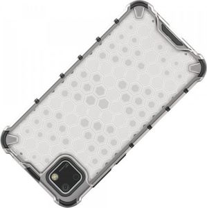 Hurtel Honeycomb etui pancerny pokrowiec z żelową ramką Huawei Y5p niebieski 9
