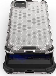 Hurtel Honeycomb etui pancerny pokrowiec z żelową ramką Huawei Y5p przezroczysty 10