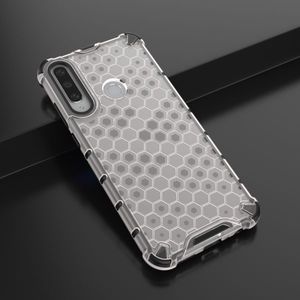 Hurtel Honeycomb etui pancerny pokrowiec z żelową ramką Huawei Y6p przezroczysty 54