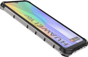Hurtel Honeycomb etui pancerny pokrowiec z żelową ramką Huawei Y6p zielony 50