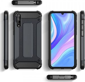 Hurtel Hybrid Armor pancerne hybrydowe etui pokrowiec Huawei P Smart S / Y8p czarny 3