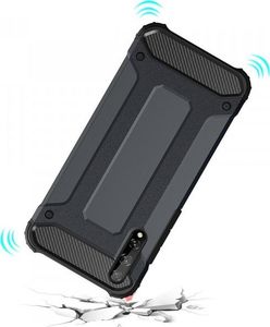 Hurtel Hybrid Armor pancerne hybrydowe etui pokrowiec Huawei P Smart S / Y8p czarny 7