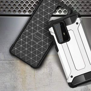 Hurtel Hybrid Armor pancerne hybrydowe etui pokrowiec Huawei P40 czarny 2