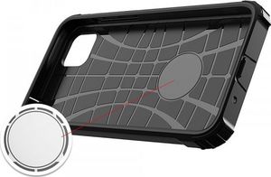 Hurtel Hybrid Armor pancerne hybrydowe etui pokrowiec Huawei Y5p czarny 6