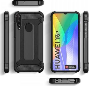 Hurtel Hybrid Armor pancerne hybrydowe etui pokrowiec Huawei Y6p niebieski 3