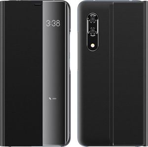 Hurtel New Sleep Case pokrowiec etui z klapką z funkcją podstawki Huawei P20 Pro czarny 16