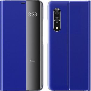 Hurtel New Sleep Case pokrowiec etui z klapką z funkcją podstawki Huawei P20 Pro niebieski 16
