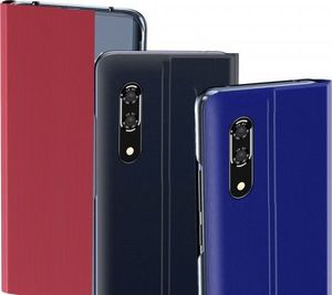 Hurtel New Sleep Case pokrowiec etui z klapką z funkcją podstawki Huawei P20 Pro niebieski 21