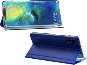 Hurtel New Sleep Case pokrowiec etui z klapką z funkcją podstawki Huawei P30 Pro różowy 4