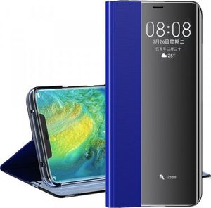 Hurtel New Sleep Case pokrowiec etui z klapką z funkcją podstawki Huawei P30 niebieski 2
